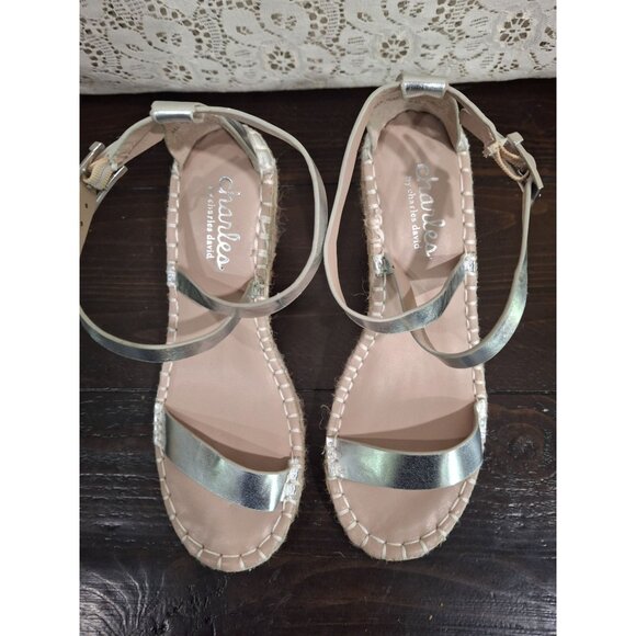 NWOB CHARLES by Charles David Nola Espadrille Wedge Sancdals/Sz. 7.5M - Picture 8 of 10